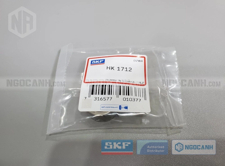 Vòng bi SKF HK 1712 chính hãng phân phối bởi SKF Ngọc Anh - Đại lý ủy quyền SKF