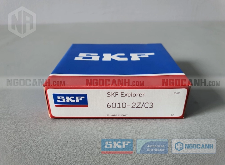 Vòng bi SKF 6010-2Z/C3 chính hãng phân phối bởi SKF Ngọc Anh - Đại lý ủy quyền SKF