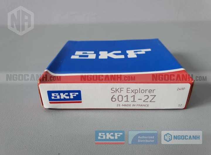 Vòng bi SKF 6011-2Z chính hãng phân phối bởi SKF Ngọc Anh - Đại lý ủy quyền SKF