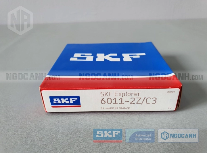 Vòng bi SKF 6011-2Z/C3 chính hãng phân phối bởi SKF Ngọc Anh - Đại lý ủy quyền SKF