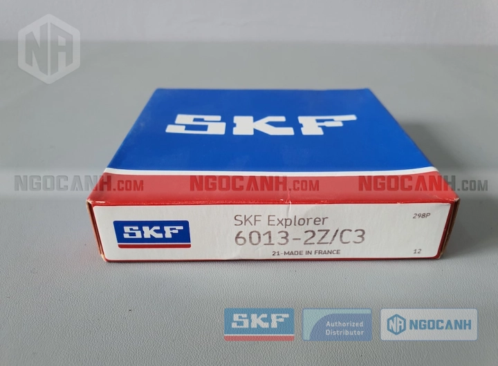 Vòng bi SKF 6013-2Z/C3 chính hãng phân phối bởi SKF Ngọc Anh - Đại lý ủy quyền SKF