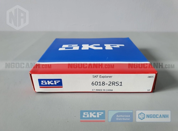 Vòng bi SKF 6018-2RS1 chính hãng phân phối bởi SKF Ngọc Anh - Đại lý ủy quyền SKF Vòng bi SKF 6018-2RS1 chính hãng phân phối bởi SKF Ngọc Anh - Đại lý ủy quyền SKF