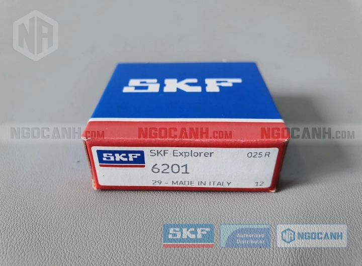 Vòng bi SKF 6201 chính hãng phân phối bởi SKF Ngọc Anh - Đại lý ủy quyền SKF
