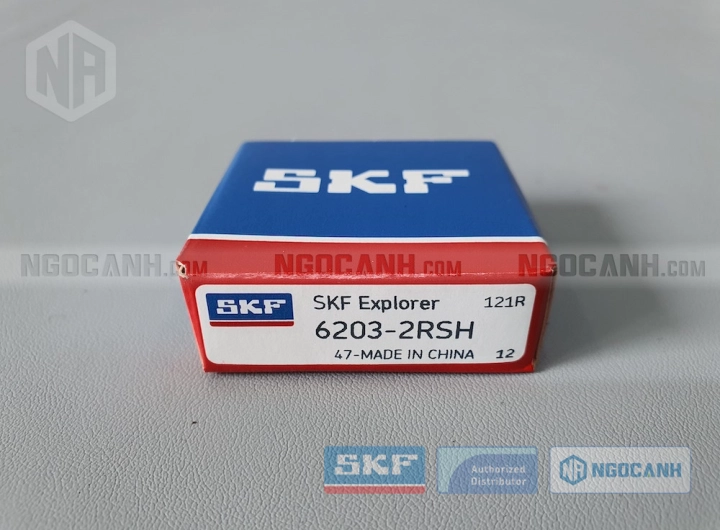 Vòng bi SKF 6203-2RSH chính hãng phân phối bởi SKF Ngọc Anh - Đại lý ủy quyền SKF