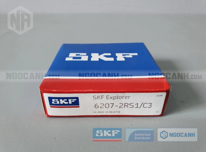 Vòng bi SKF 6207-2RS1/C3 chính hãng