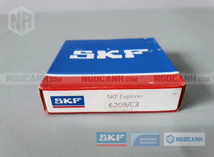 Vòng bi SKF 6209/C3 chính hãng phân phối bởi SKF Ngọc Anh - Đại lý ủy quyền SKF