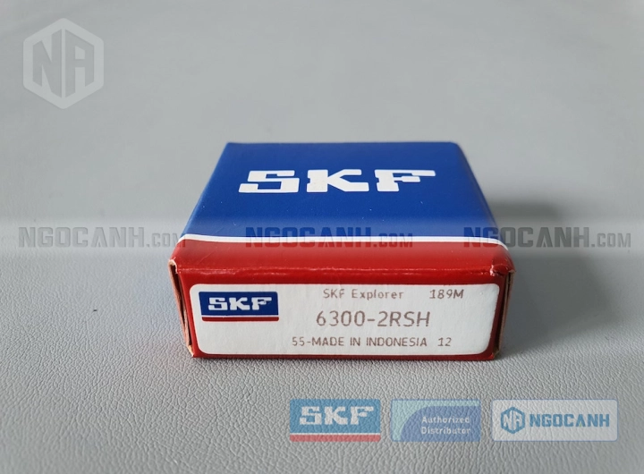 Vòng bi SKF 6300-2RSH chính hãng phân phối bởi SKF Ngọc Anh - Đại lý ủy quyền SKF