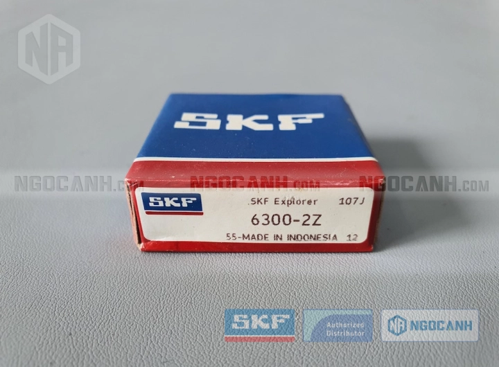 Vòng bi SKF 6300-2Z chính hãng phân phối bởi SKF Ngọc Anh - Đại lý ủy quyền SKF