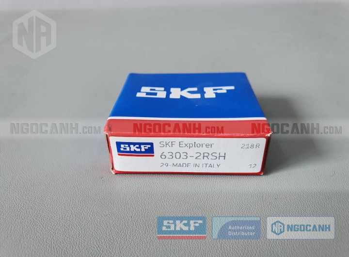 Vòng bi SKF 6303-2RSH chính hãng phân phối bởi SKF Ngọc Anh - Đại lý ủy quyền SKF