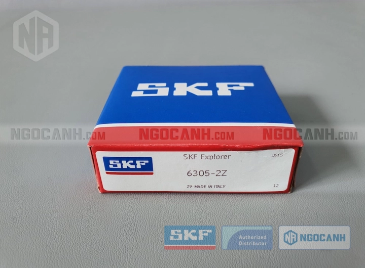 Vòng bi SKF 6305-2Z chính hãng phân phối bởi SKF Ngọc Anh - Đại lý ủy quyền SKF