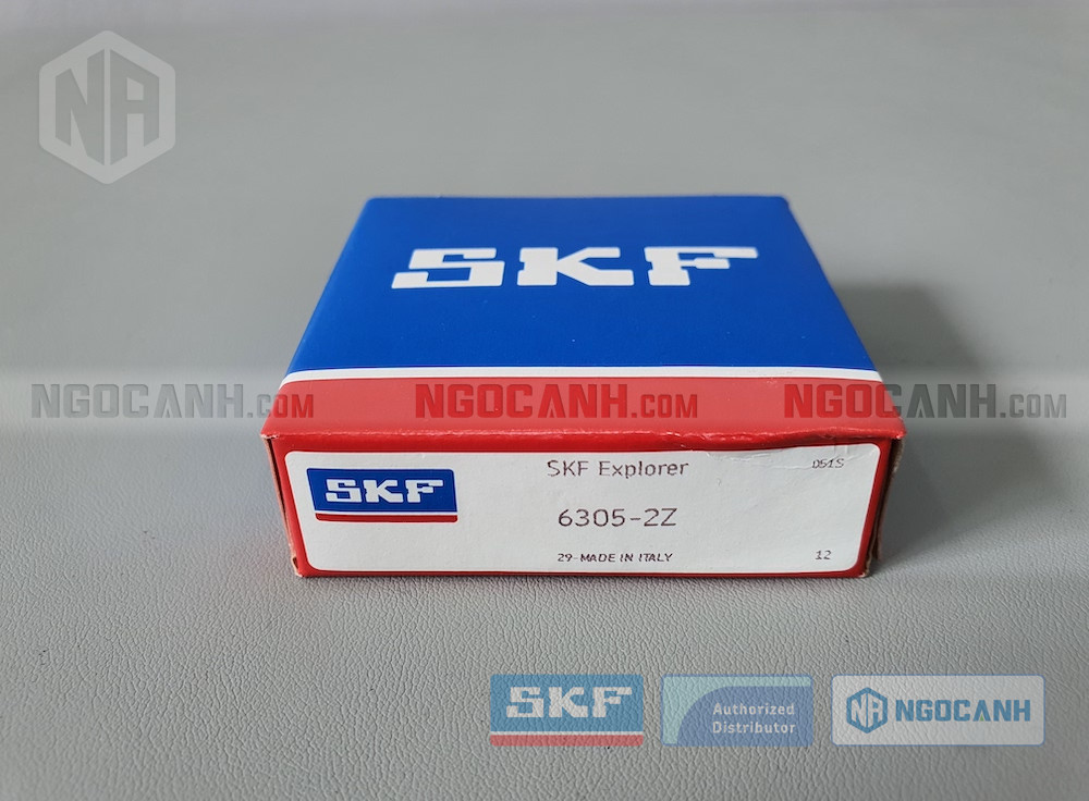 Vòng bi SKF 6305-2Z chính hãng, Đại lý ủy quyền vòng bi SKF chính hãng