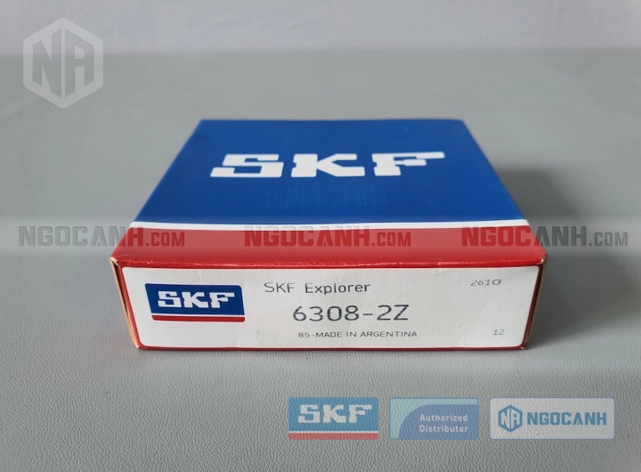 Vòng bi SKF 6308-2Z chính hãng phân phối bởi SKF Ngọc Anh - Đại lý ủy quyền SKF