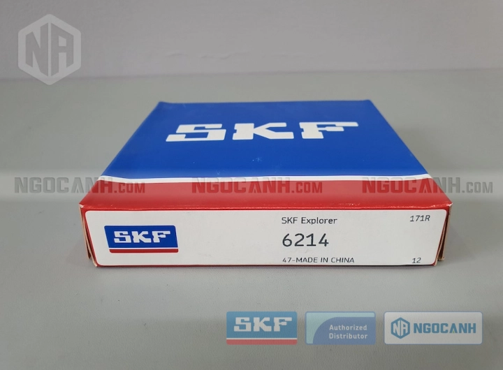 Vòng bi SKF 6214 chính hãng phân phối bởi SKF Ngọc Anh - Đại lý ủy quyền SKF