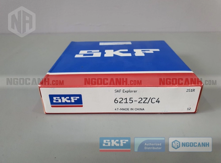Vòng bi SKF 6215-2Z/C4 chính hãng phân phối bởi SKF Ngọc Anh - Đại lý ủy quyền SKF Vòng bi SKF 6215-2Z/C4 chính hãng phân phối bởi SKF Ngọc Anh - Đại lý ủy quyền SKF