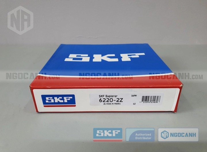 Vòng bi SKF 6220-2Z chính hãng phân phối bởi SKF Ngọc Anh - Đại lý ủy quyền SKF