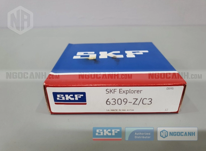 Vòng bi SKF 6309-Z/C3 chính hãng phân phối bởi SKF Ngọc Anh - Đại lý ủy quyền SKF
