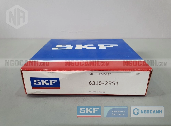 Vòng bi SKF 6315-2RS1 chính hãng phân phối bởi SKF Ngọc Anh - Đại lý ủy quyền SKF Vòng bi SKF 6315-2RS1 chính hãng phân phối bởi SKF Ngọc Anh - Đại lý ủy quyền SKF