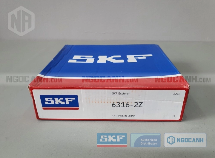 Vòng bi SKF 6316-2Z chính hãng phân phối bởi SKF Ngọc Anh - Đại lý ủy quyền SKF