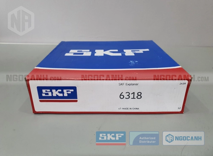 Vòng bi SKF 6318 chính hãng phân phối bởi SKF Ngọc Anh - Đại lý ủy quyền SKF