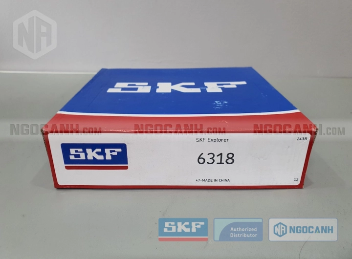 Vòng bi SKF 6318 chính hãng phân phối bởi SKF Ngọc Anh - Đại lý ủy quyền SKF Vòng bi SKF 6318 chính hãng phân phối bởi SKF Ngọc Anh - Đại lý ủy quyền SKF