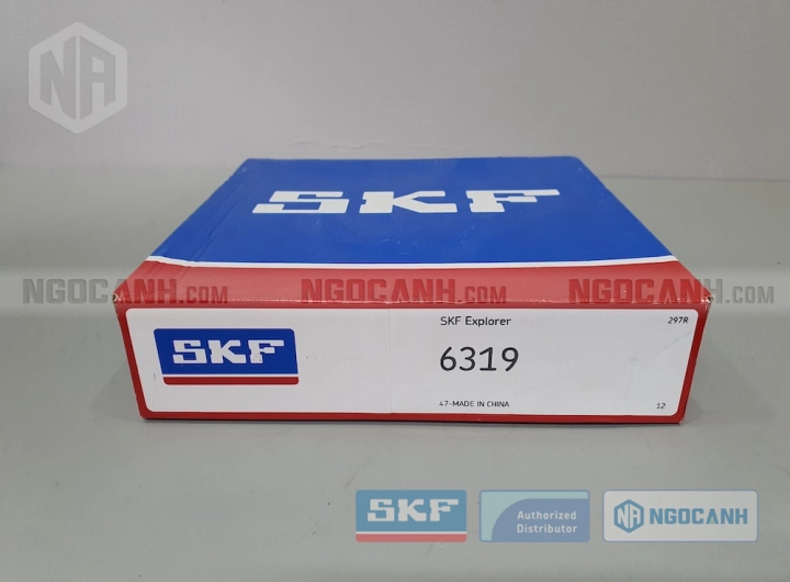 Vòng bi SKF 6319 chính hãng phân phối bởi SKF Ngọc Anh - Đại lý ủy quyền SKF