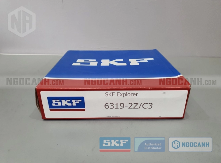 Vòng bi SKF 6319-2Z/C3 chính hãng phân phối bởi SKF Ngọc Anh - Đại lý ủy quyền SKF