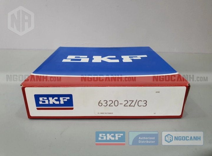 Vòng bi SKF 6320-2Z/C3 chính hãng phân phối bởi SKF Ngọc Anh - Đại lý ủy quyền SKF