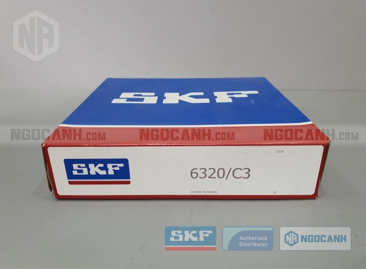 Vòng bi SKF 6320/C3 chính hãng phân phối bởi SKF Ngọc Anh - Đại lý ủy quyền SKF