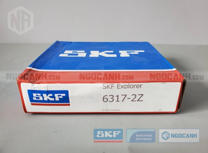 Vòng bi SKF 6317-2Z chính hãng phân phối bởi SKF Ngọc Anh - Đại lý ủy quyền SKF