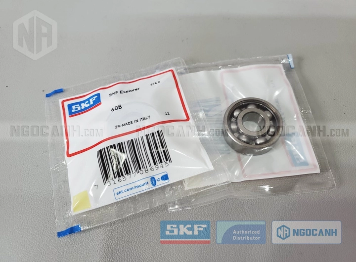 Vòng bi SKF 608 chính hãng phân phối bởi SKF Ngọc Anh - Đại lý ủy quyền SKF Vòng bi SKF 608 chính hãng phân phối bởi SKF Ngọc Anh - Đại lý ủy quyền SKF