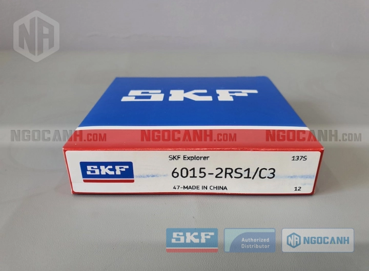 Vòng bi SKF 6015-2RS1/C3 chính hãng phân phối bởi SKF Ngọc Anh - Đại lý ủy quyền SKF
