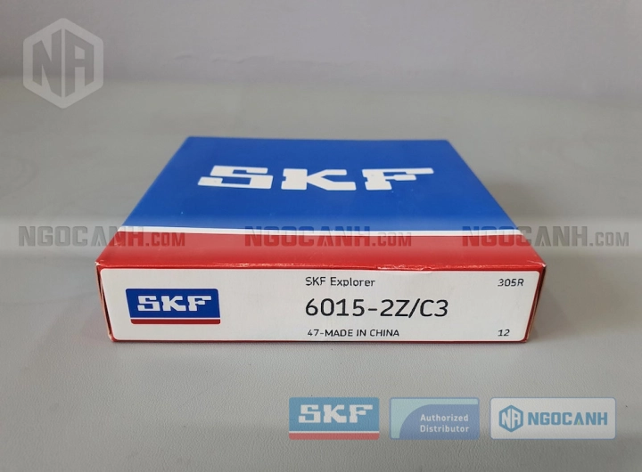 Vòng bi SKF 6015-2Z/C3 chính hãng phân phối bởi SKF Ngọc Anh - Đại lý ủy quyền SKF