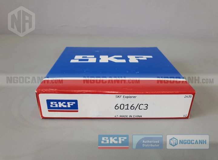 Vòng bi SKF 6016/C3 chính hãng phân phối bởi SKF Ngọc Anh - Đại lý ủy quyền SKF Vòng bi SKF 6016/C3 chính hãng phân phối bởi SKF Ngọc Anh - Đại lý ủy quyền SKF