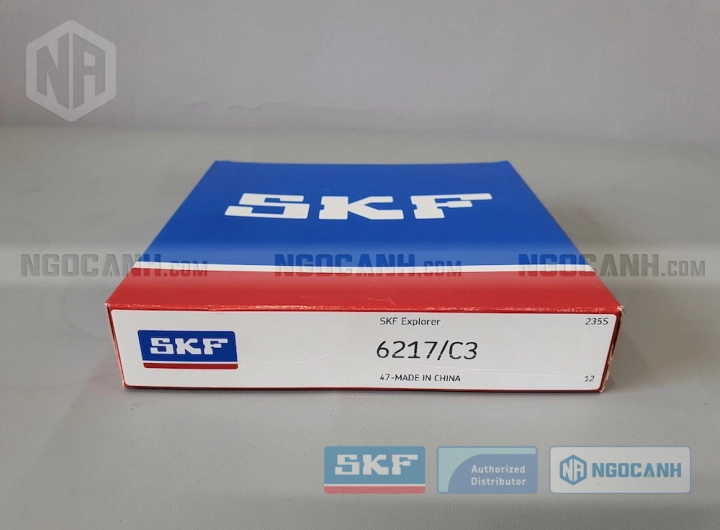 Vòng bi SKF 6217/C3 chính hãng phân phối bởi SKF Ngọc Anh - Đại lý ủy quyền SKF