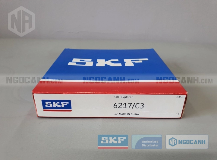 Vòng bi SKF 6217/C3 chính hãng phân phối bởi SKF Ngọc Anh - Đại lý ủy quyền SKF Vòng bi SKF 6217/C3 chính hãng phân phối bởi SKF Ngọc Anh - Đại lý ủy quyền SKF