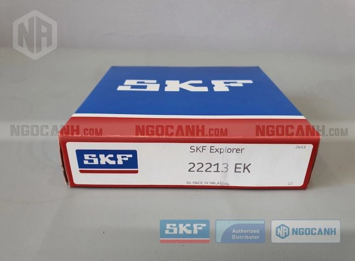 Vòng bi SKF 22213 EK chính hãng phân phối bởi SKF Ngọc Anh - Đại lý ủy quyền SKF Vòng bi SKF 22213 EK chính hãng phân phối bởi SKF Ngọc Anh - Đại lý ủy quyền SKF