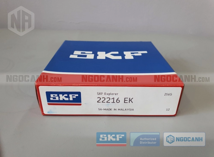 Vòng bi SKF 22216 EK chính hãng phân phối bởi SKF Ngọc Anh - Đại lý ủy quyền SKF Vòng bi SKF 22216 EK chính hãng phân phối bởi SKF Ngọc Anh - Đại lý ủy quyền SKF