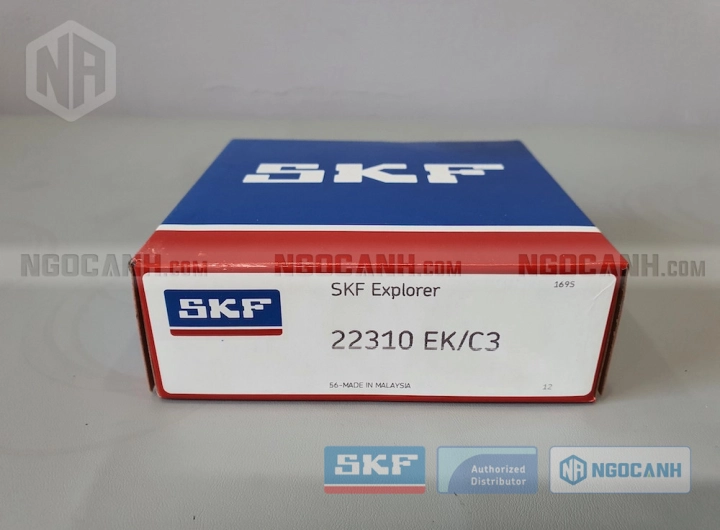 Vòng bi SKF 22310 EK/C3 chính hãng phân phối bởi SKF Ngọc Anh - Đại lý ủy quyền SKF