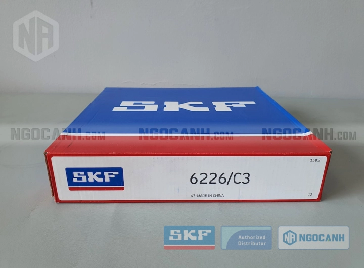 Vòng bi SKF 6226/C3 chính hãng phân phối bởi SKF Ngọc Anh - Đại lý ủy quyền SKF