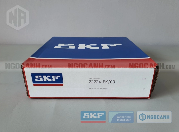 Vòng bi SKF 22224 EK/C3 chính hãng phân phối bởi SKF Ngọc Anh - Đại lý ủy quyền SKF Vòng bi SKF 22224 EK/C3 chính hãng phân phối bởi SKF Ngọc Anh - Đại lý ủy quyền SKF