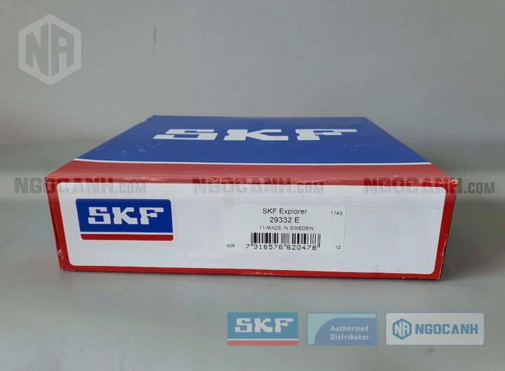 Vòng bi SKF 29332 E chính hãng phân phối bởi SKF Ngọc Anh - Đại lý ủy quyền SKF Vòng bi SKF 29332 E chính hãng phân phối bởi SKF Ngọc Anh - Đại lý ủy quyền SKF