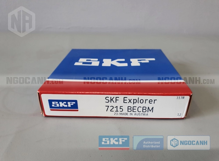 Vòng bi SKF 7215 BECBM chính hãng phân phối bởi SKF Ngọc Anh - Đại lý ủy quyền SKF