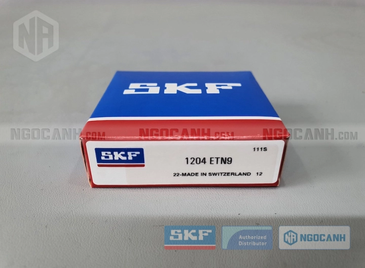 Vòng bi SKF 1204 ETN9 chính hãng phân phối bởi SKF Ngọc Anh - Đại lý ủy quyền SKF