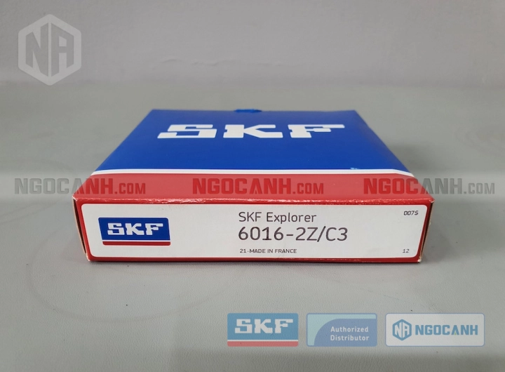 Vòng bi SKF 6016-2Z/C3 chính hãng phân phối bởi SKF Ngọc Anh - Đại lý ủy quyền SKF