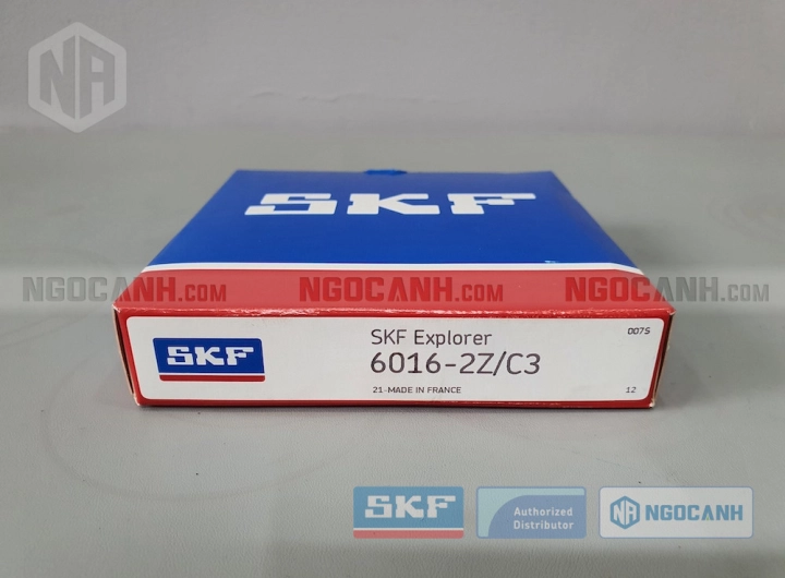 Vòng bi SKF 6016-2Z/C3 chính hãng phân phối bởi SKF Ngọc Anh - Đại lý ủy quyền SKF Vòng bi SKF 6016-2Z/C3 chính hãng phân phối bởi SKF Ngọc Anh - Đại lý ủy quyền SKF