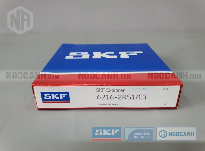 Vòng bi SKF 6216-2RS1/C3 chính hãng phân phối bởi SKF Ngọc Anh - Đại lý ủy quyền SKF Vòng bi SKF 6216-2RS1/C3 chính hãng phân phối bởi SKF Ngọc Anh - Đại lý ủy quyền SKF