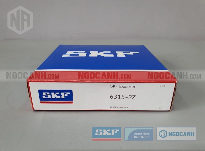 Vòng bi SKF 6315-2Z chính hãng phân phối bởi SKF Ngọc Anh - Đại lý ủy quyền SKF Vòng bi SKF 6315-2Z chính hãng phân phối bởi SKF Ngọc Anh - Đại lý ủy quyền SKF