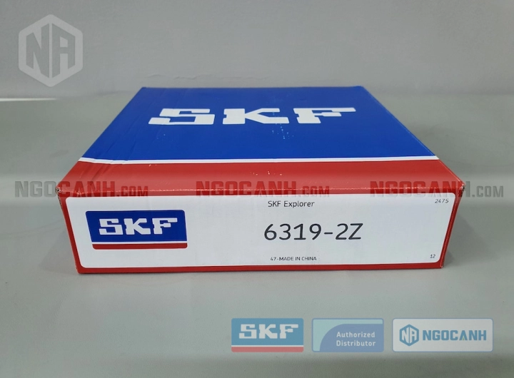 Vòng bi SKF 6319-2Z chính hãng phân phối bởi SKF Ngọc Anh - Đại lý ủy quyền SKF Vòng bi SKF 6319-2Z chính hãng phân phối bởi SKF Ngọc Anh - Đại lý ủy quyền SKF
