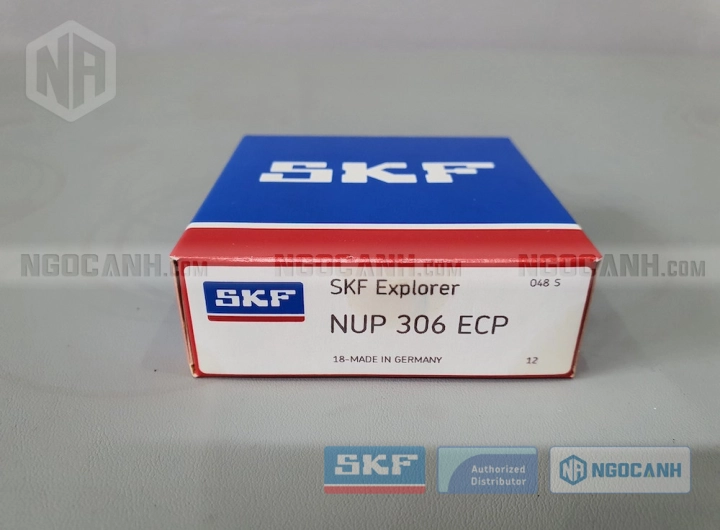 Vòng bi SKF NUP 306 ECP chính hãng phân phối bởi SKF Ngọc Anh - Đại lý ủy quyền SKF