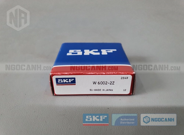 Vòng bi SKF W 6002-2Z chính hãng phân phối bởi SKF Ngọc Anh - Đại lý ủy quyền SKF